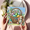 6Pcs DIY Easter Eggs Diamond Painting Card