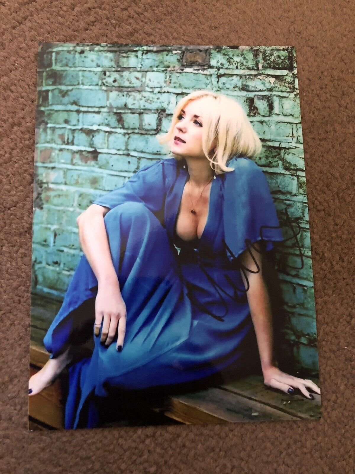 HELEN GEORGE (CALL THE MIDWIFE) PRESIGNED Photo Poster painting- 7x5”