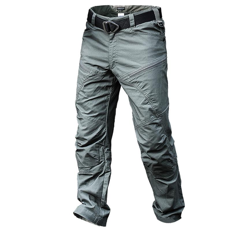 Men's Waterproof Tactical Cargo Pants With Stretch Ripstop, Multi Pocket, Lightweight, Suitable For Army Combat, Military Use And Outdoor Hiking