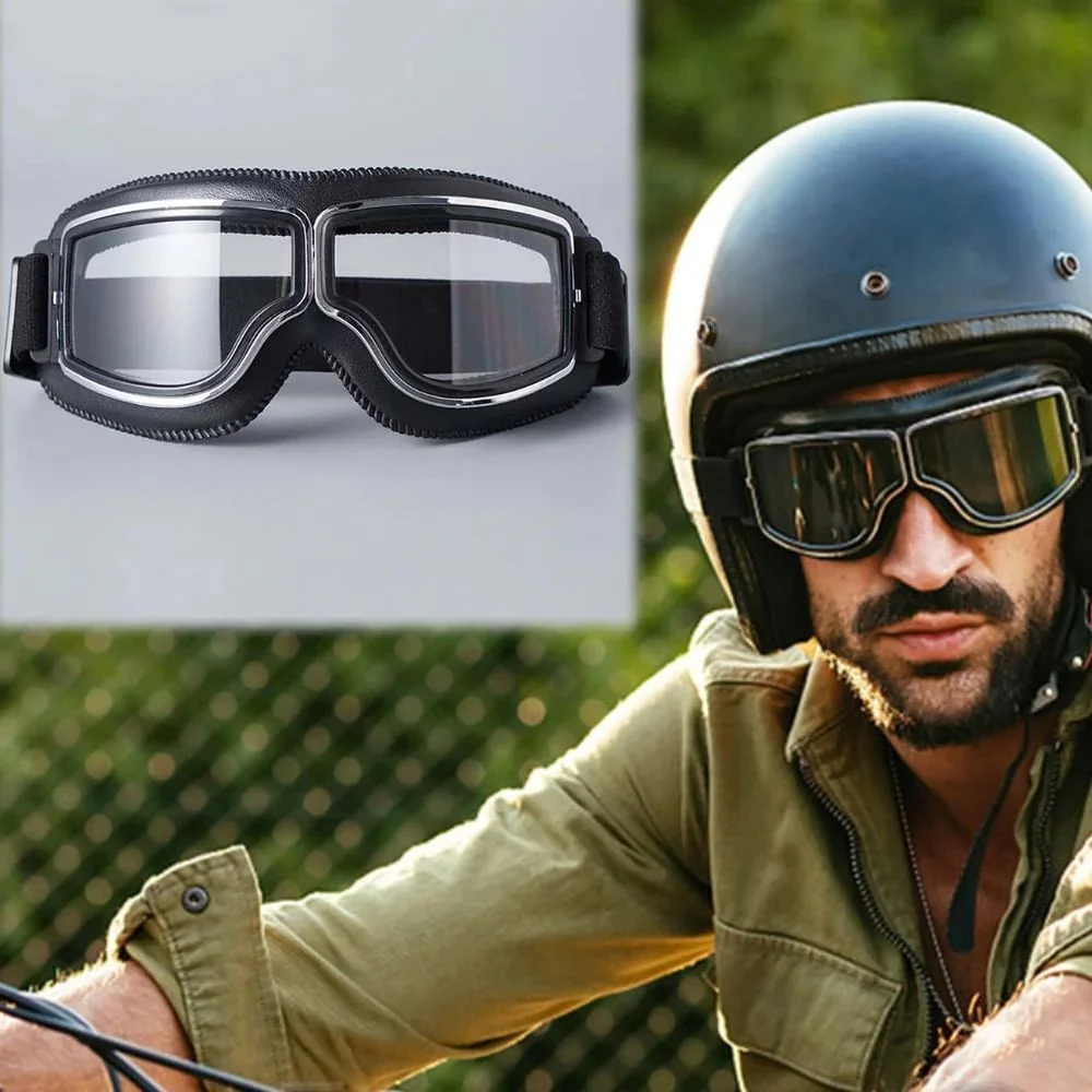 🔥Father's Day Promotion 49%🎁-Vintage Motorcycle Goggles