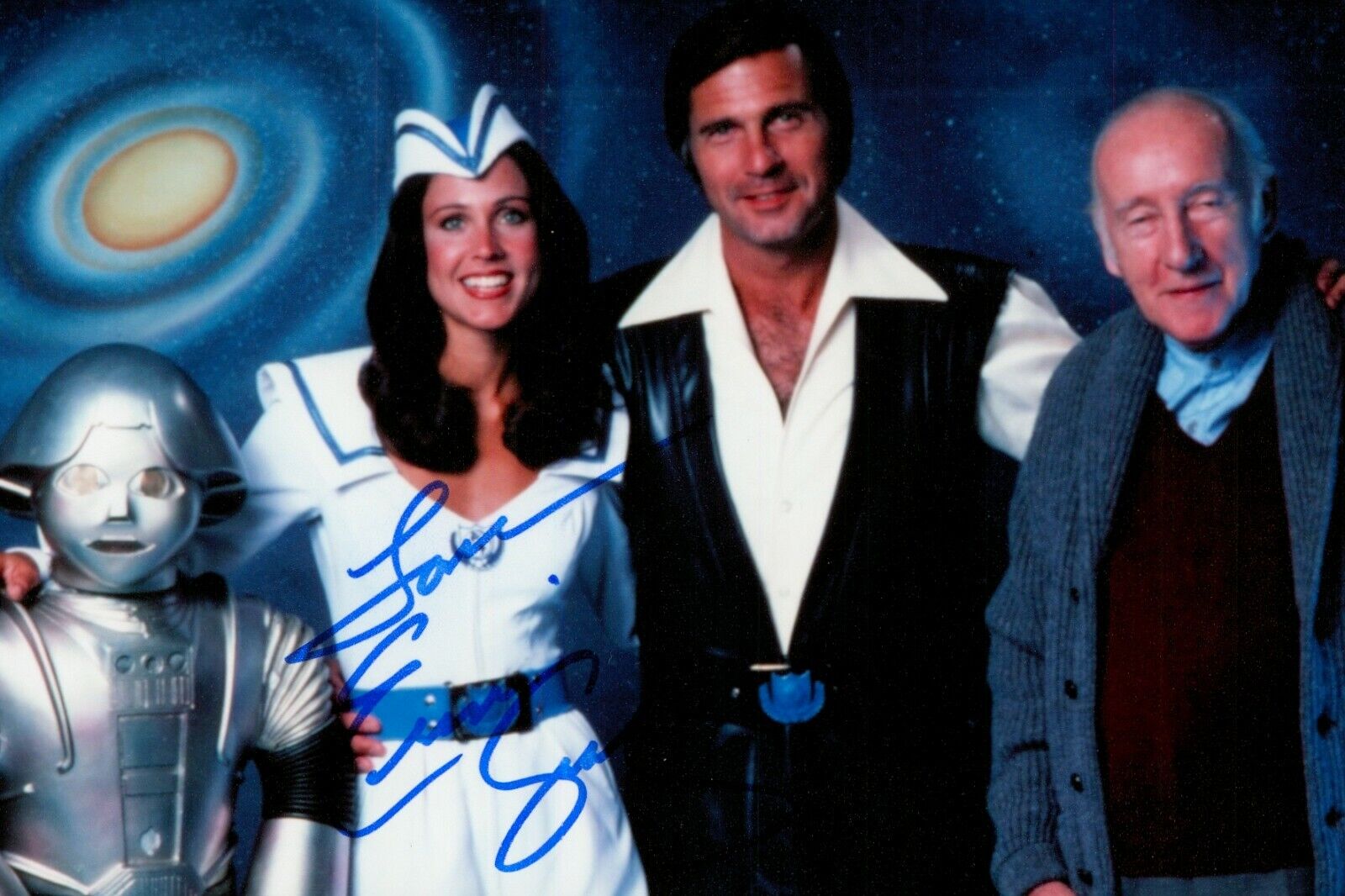 Erin Gray Hand Signed 6x4 Photo Poster painting Buck Rogers in the 25th Century Autograph + COA