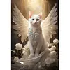 Cat Wing-14CT Stamped Cross Stitch 40*70cm(Big Size) tapestrymarket