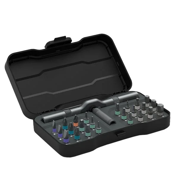 🔥24 in 1 DlY Screwdriver Set Magnetic Compact and Portable Ratchet Screwdriver