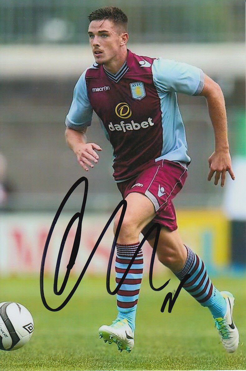 ASTON VILLA HAND SIGNED CIARAN CLARK 6X4 Photo Poster painting 2.