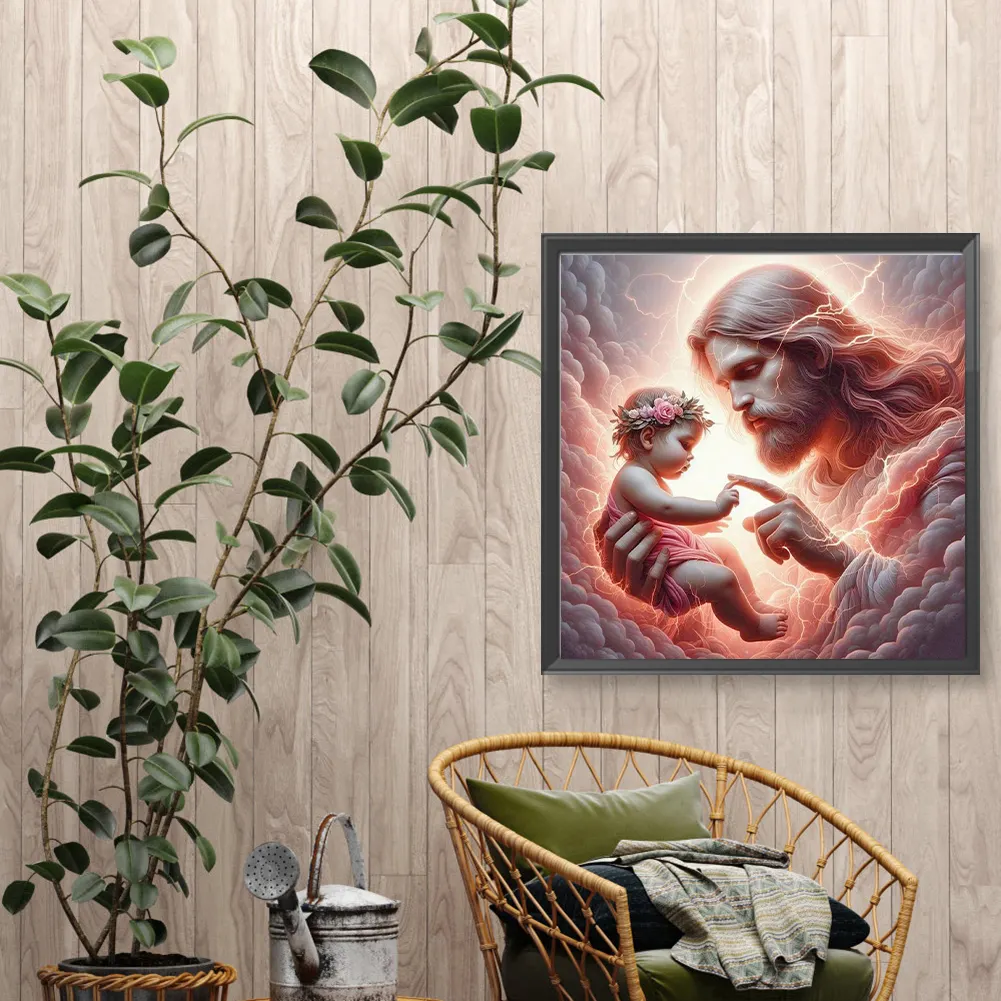 Diamond Painting - Full Round Drill - Jesus(Canvas|40*40cm)