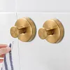 2/4/6/8/10PCS Suction Cup Hooks Stainless Steel Loofah Towel Coat Bath Robe Hook