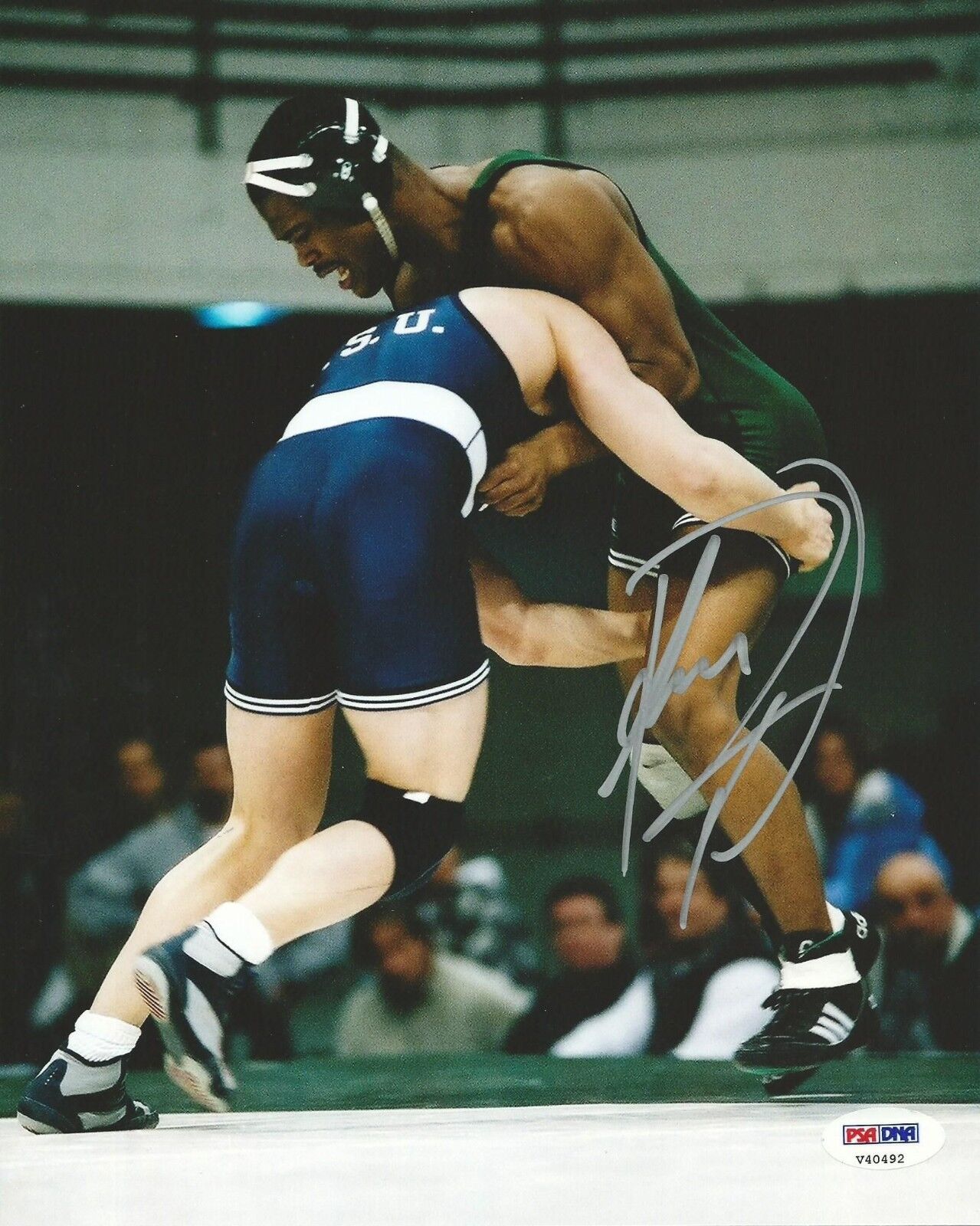 Rashad Evans Signed UFC 8x10 Photo Poster painting PSA/DNA COA Picture Autograph MSU Spartans 92