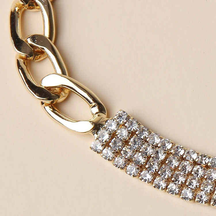 Bracelet Vintage Chaîne Diamant