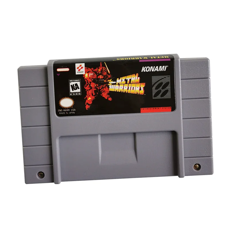 Metal Warriors SNES For Super Nintendo Entertainment System - 16 Bit US Version Game Cartridge