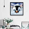 Diamond Painting-5D Full Drill Snow Penguin