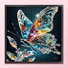 Butterfly-11CT Stamped Cross Stitch 40*40cm/15.75*15.75in tapestrymarket