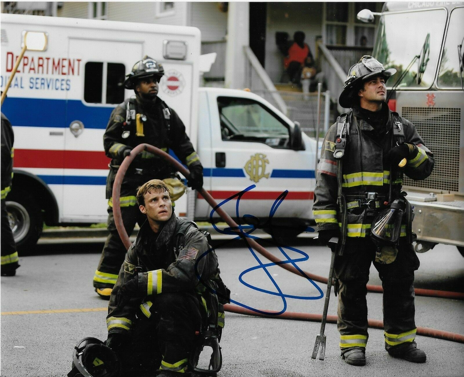 Jesse Spencer Autographed Signed 8x10 Photo Poster painting ( Chicago Fire ) REPRINT