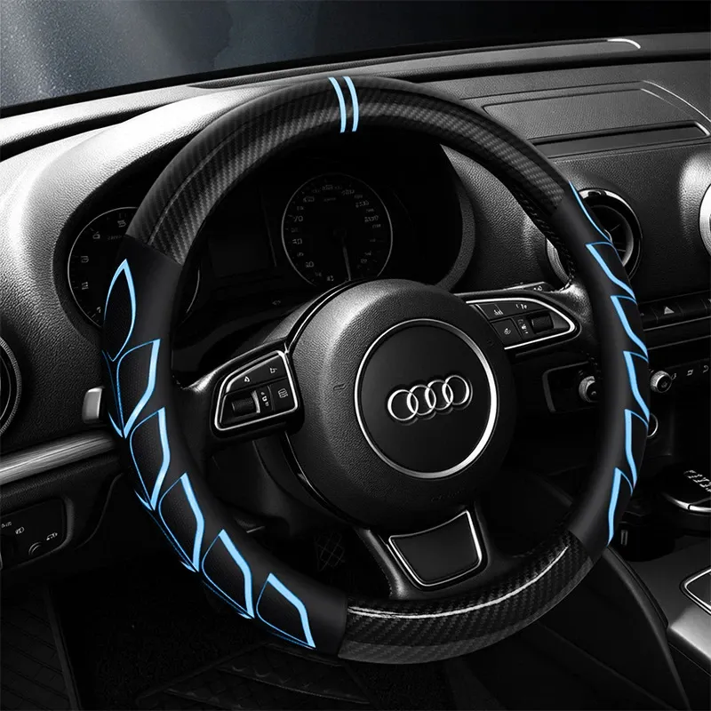 carbon fiber steering wheel cover