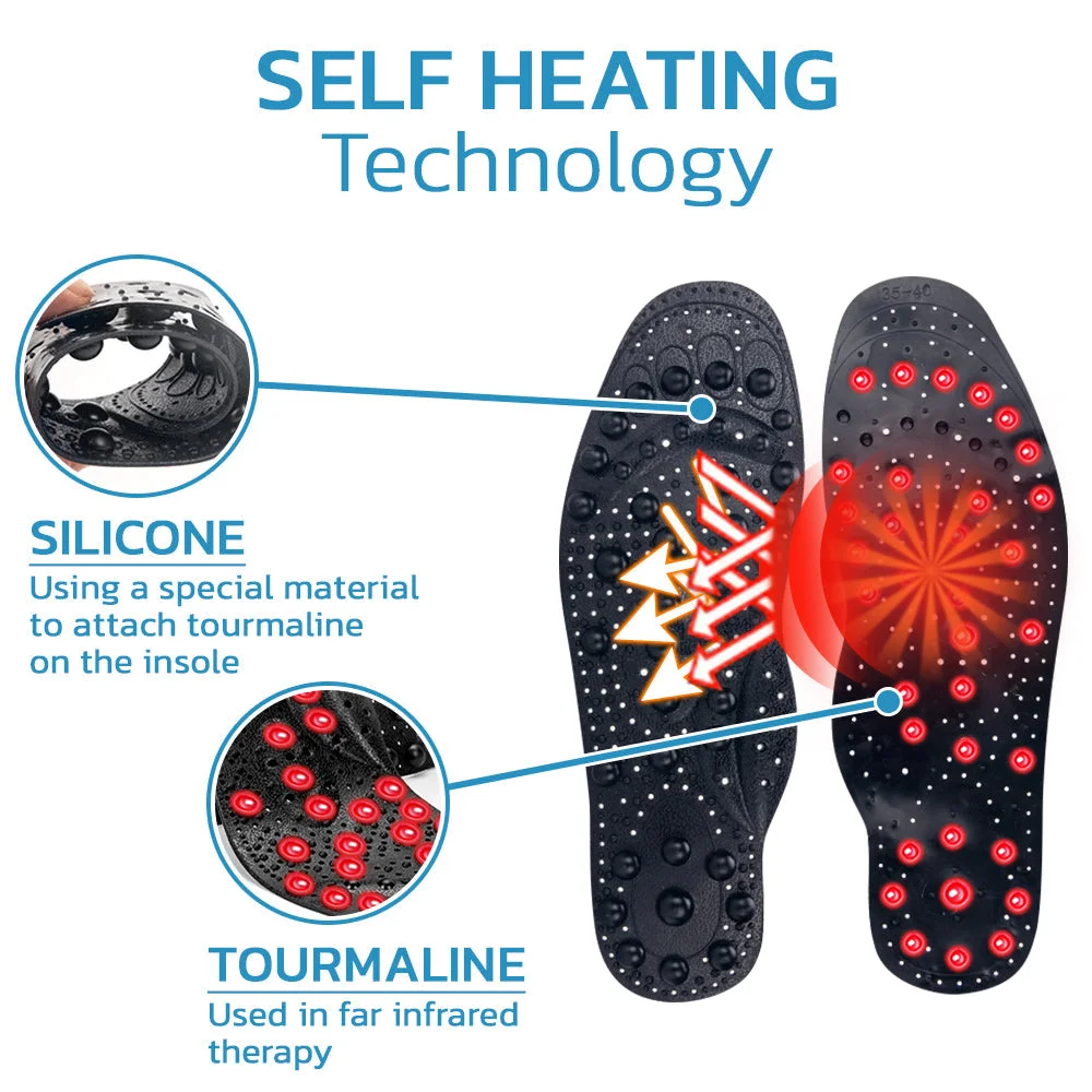 Hot🔥🔥🔥 Madzarato™ TitanVein Far Infrared Tourmaline Acupressure Insoles