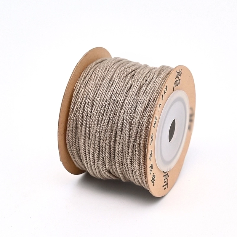1 Roll/Package Cotton Polyester Wire Diameter: 1.2mm Jewelry Accessories
