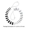 Nut and Bolt Thread Checker Universal 26 Male/Female Thread Gauges Lightweight High Speed Steel for Men Home Accurate Measurements