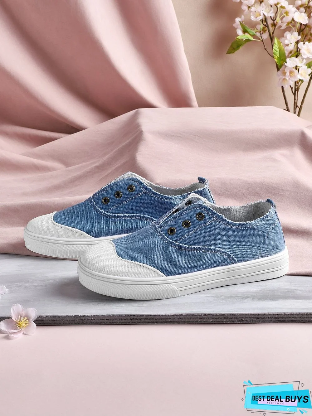 All Season Flat Heel Sneakers