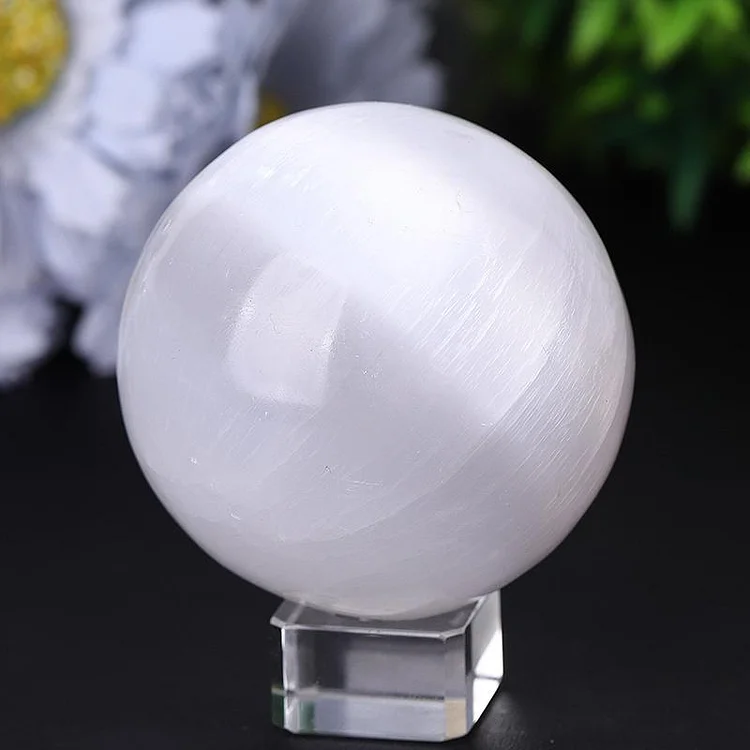 1.5"-4.5"Selenite Spheres Ball Bulk