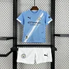 2025-2026 KIDS Manchester City Home Football Shirt 1:1 Thai Quality