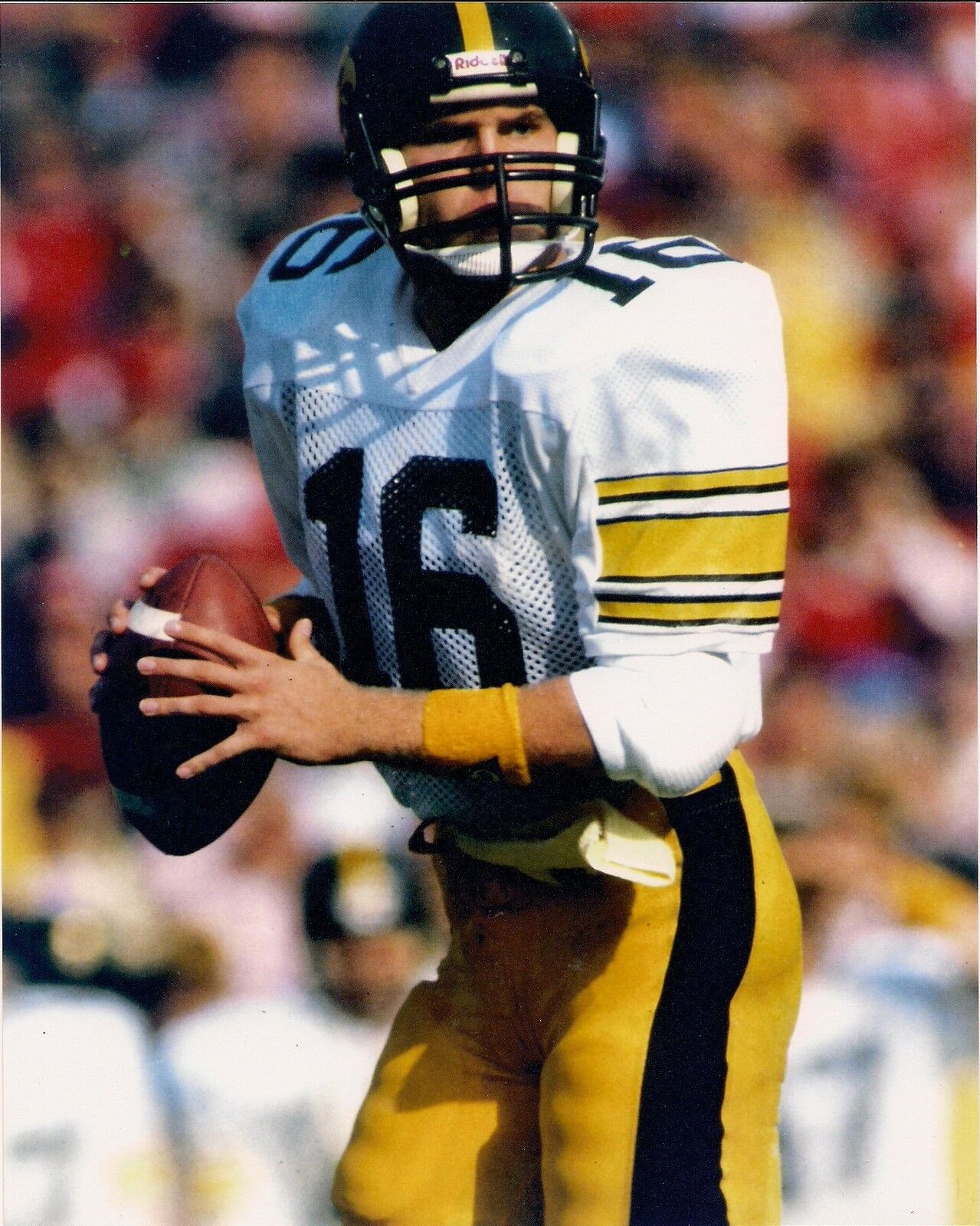 Chuck Long Iowa Hawkeyes Football 8x10 Photo Poster painting College Hall of Fame QB #16 Picture