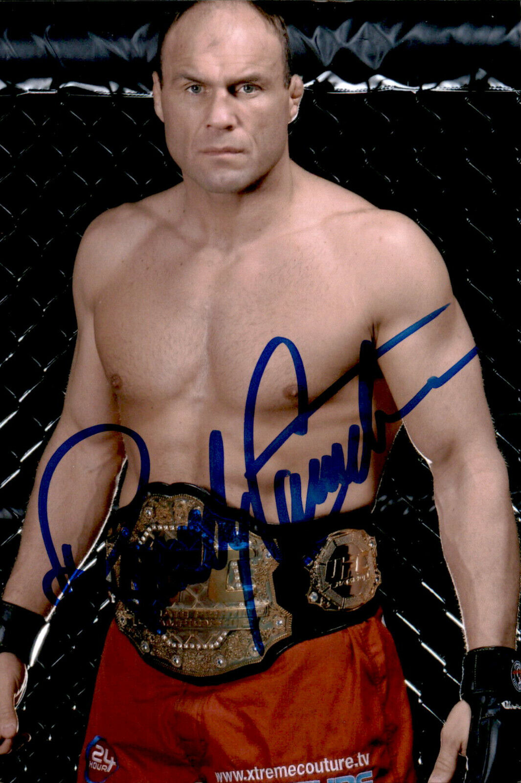 Randy Couture SIGNED autographed 4x6 Photo Poster painting UFC ULTIMATE FIGHTING CHAMPIONSHIP #6