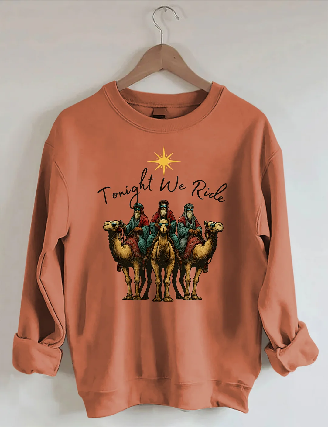 Tonight We Ride Christmas Sweatshirt