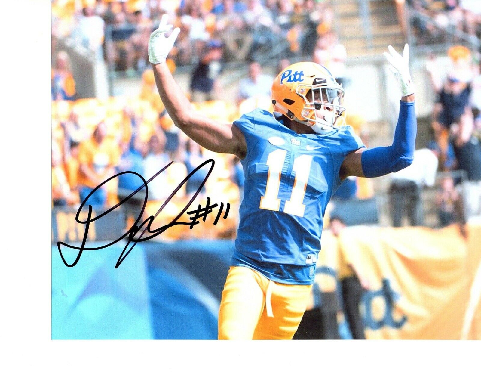 Dane Jackson Pittsburgh Panthers signed autographed 8x10 football Photo Poster painting PITT!