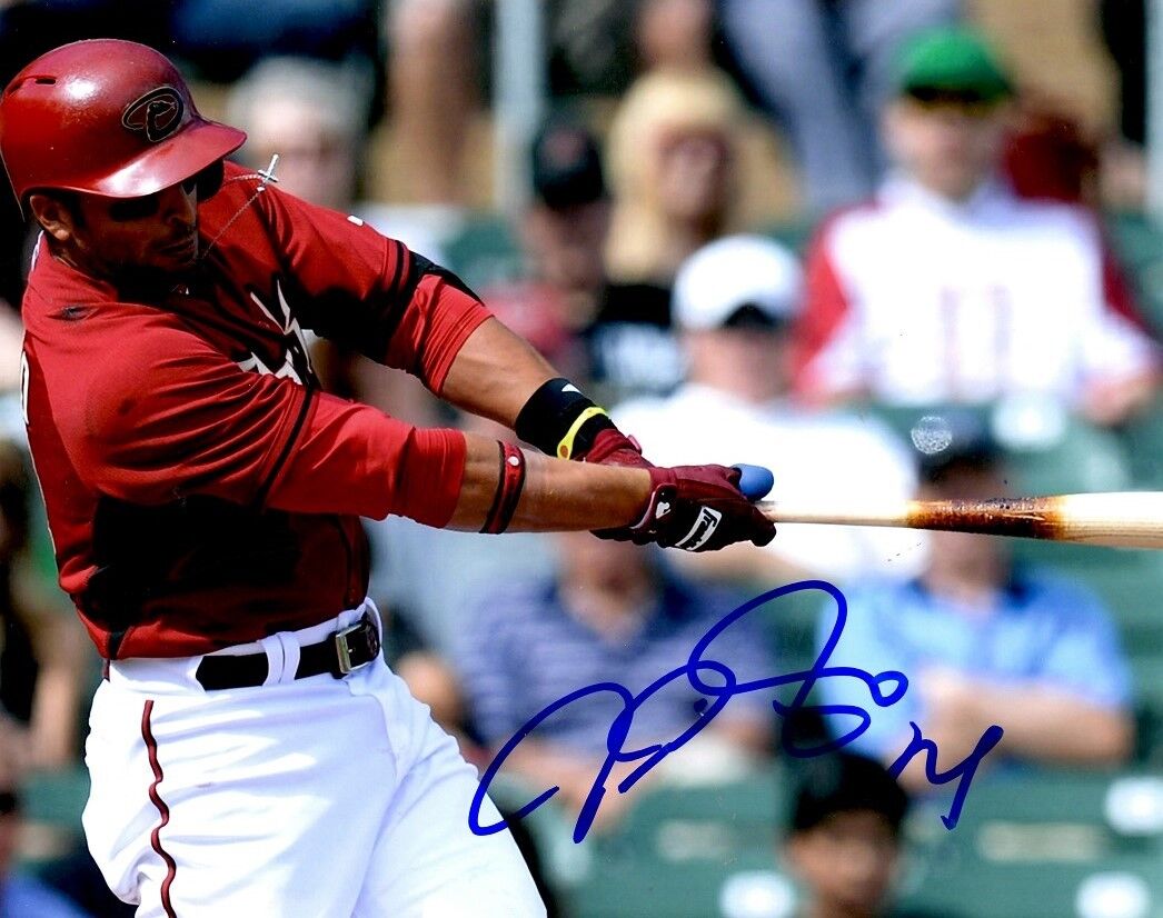 Signed 8x10 MARTIN PRADO Arizona Diamondbacks Autographed Photo Poster painting- COA