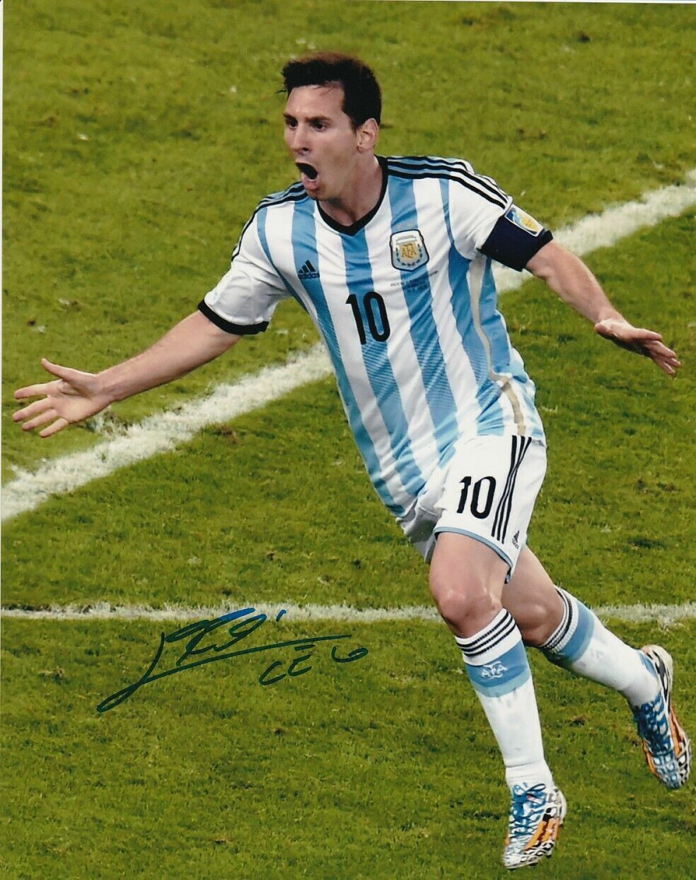 Lionel Messi Autographed Signed 8x10 Photo Poster painting REPRINT