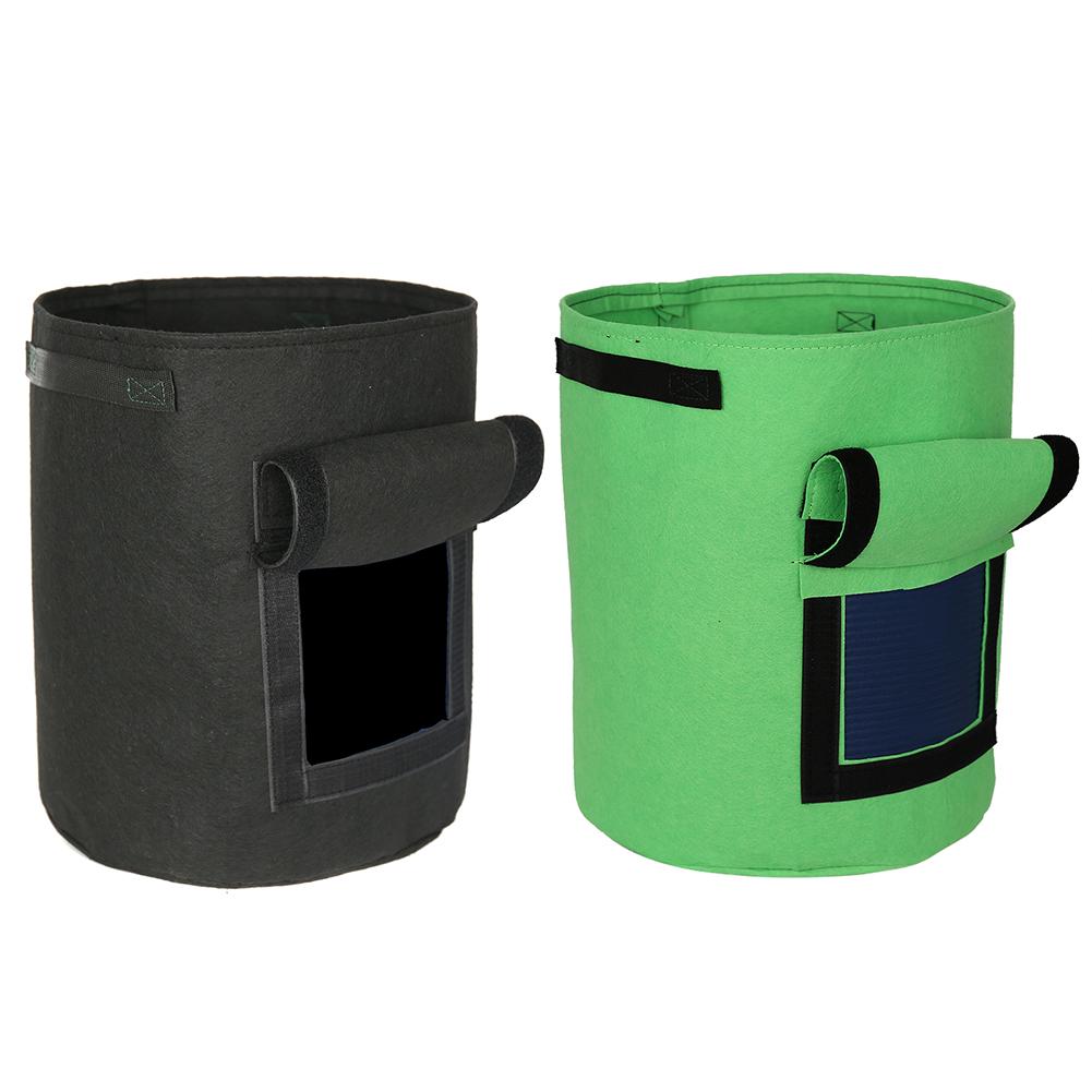 

Potato Tomato Planting Growth Bag Vegetable Flower Plant Gardening Grow Pot, Black, 501 Original