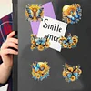 6pcs DIY Butterfly Diamond Painting Special Shape Fridge Magnet