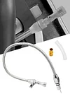 Transmission Dipstick Stainless Braided Hose for Chevrolet GM TH350 TH-400 700R4