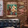 Being a Cowgirl - Vintage Metal Signs(12*16Inch) - Cowgirl