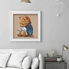 Bear Rabbit-11CT Stamped Cross Stitch 40*40cm