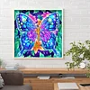Diamond Painting-DIY Full Crystal Rhinestone Butterfly