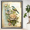 (40*60cm)Flower Bird - Full Round Drill Diamond Painting