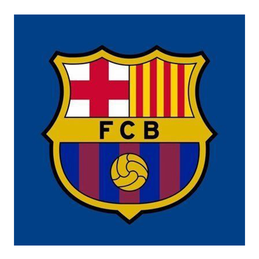 

30*30CM - Round Drill Diamond Painting - Football Club Logo, 501 Original