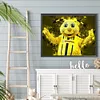 Borussia Dortmund-Full Round Diamond Painting 40*30CM