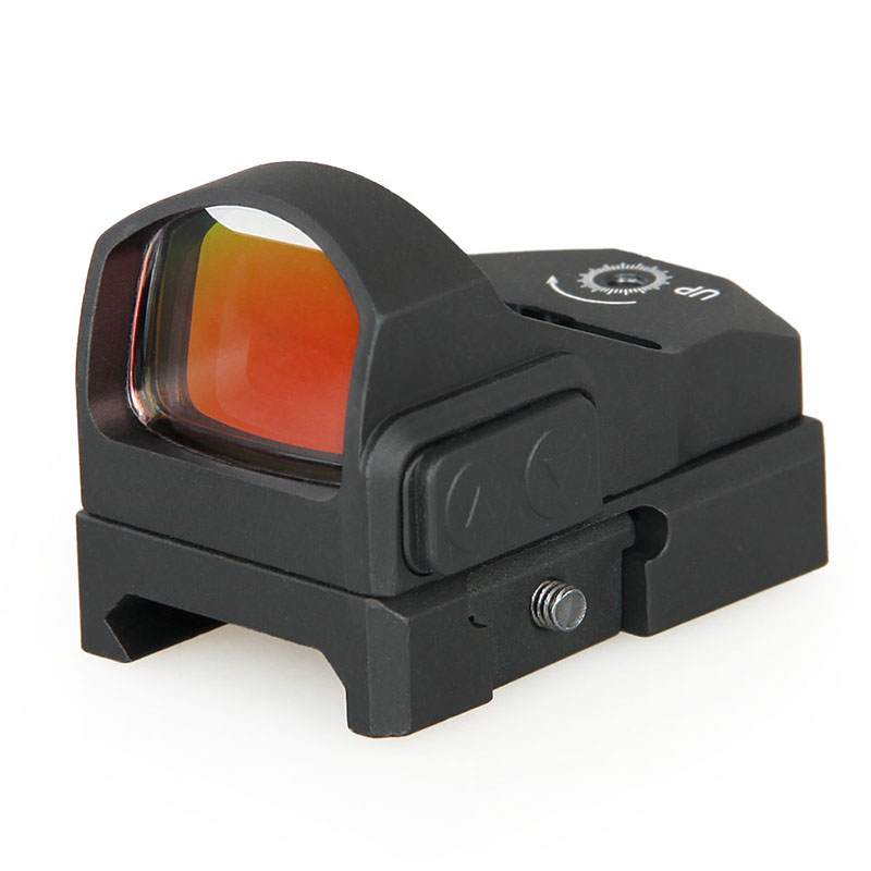 3 MOA Red Dot Reflex Sight Scope Micro Mini Red Dot Optics with Weaver Mount for Rifle Handguns