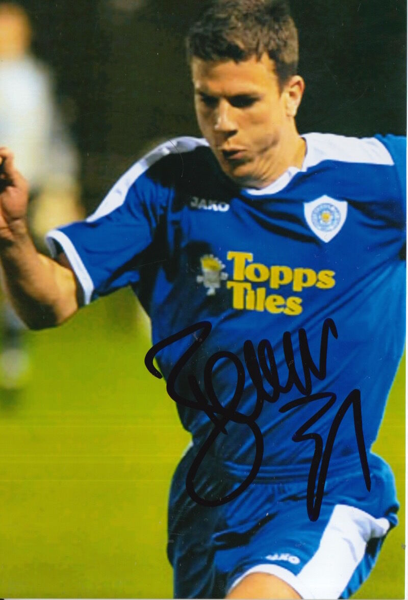 LEICESTER CITY HAND SIGNED BRUNO BERNER 6X4 Photo Poster painting 1.