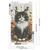 Diamond Painting - Full Round Drill - Cat(Canvas|40*70cm)