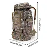 80L  Backpack Waterproof Mountaineering Backpack Travel Accessories