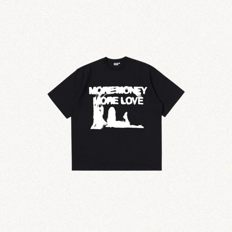 Brownm Money More Love Tee
