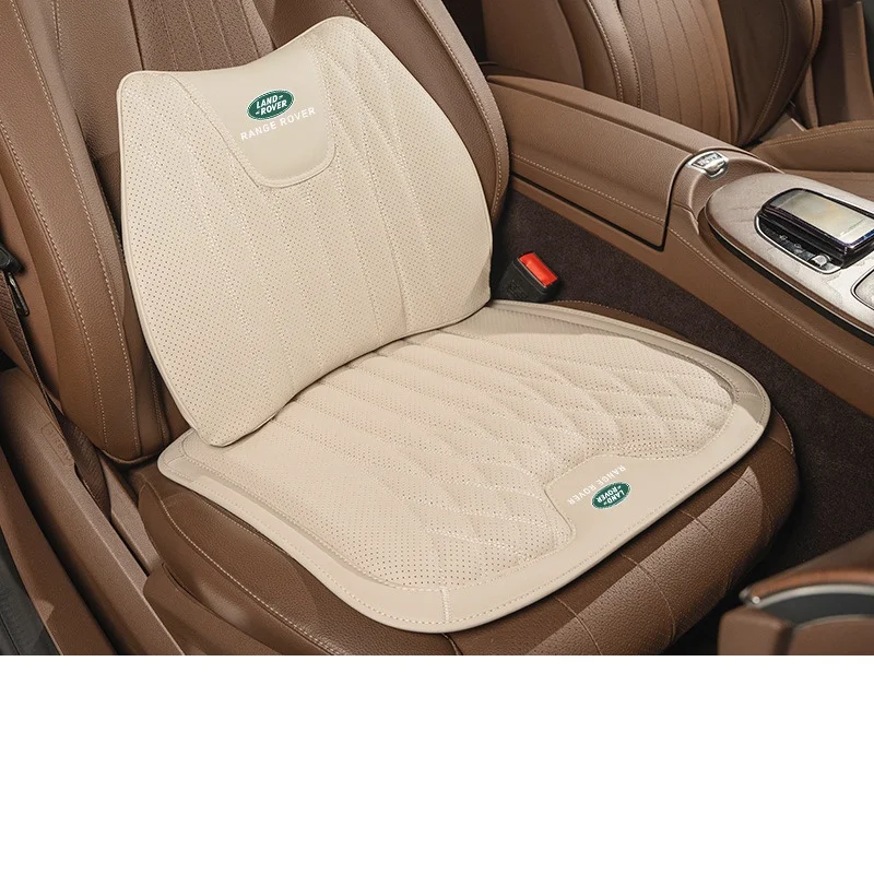 Napa Leather Car Seat Cushion Lumbar Seat Cushion