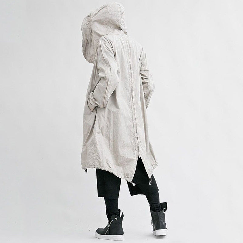 Unisex Long Hood Jacket