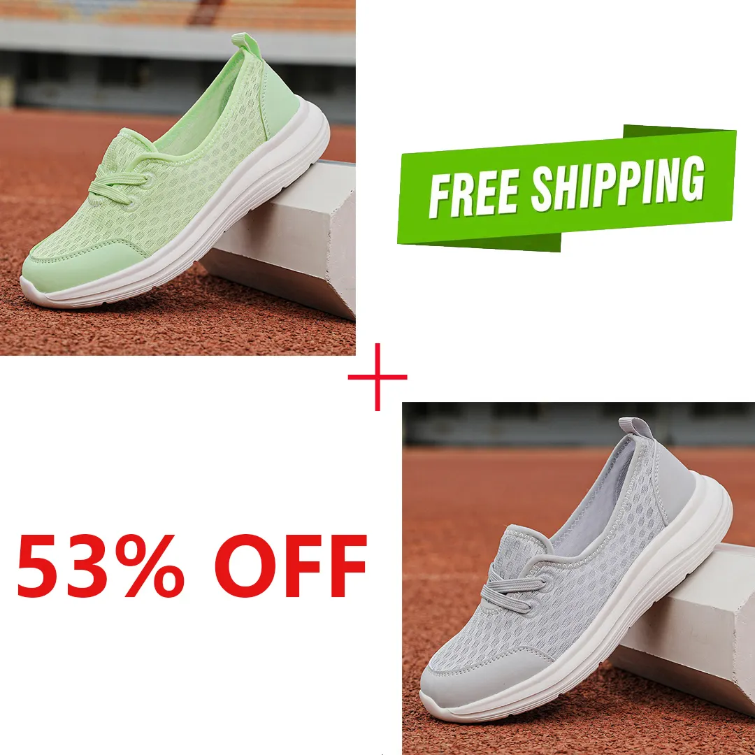 LAST DAY 70% OFF - Women's Casual Lightweight Soft Sole Mesh Comfort Orthopedic Shoes