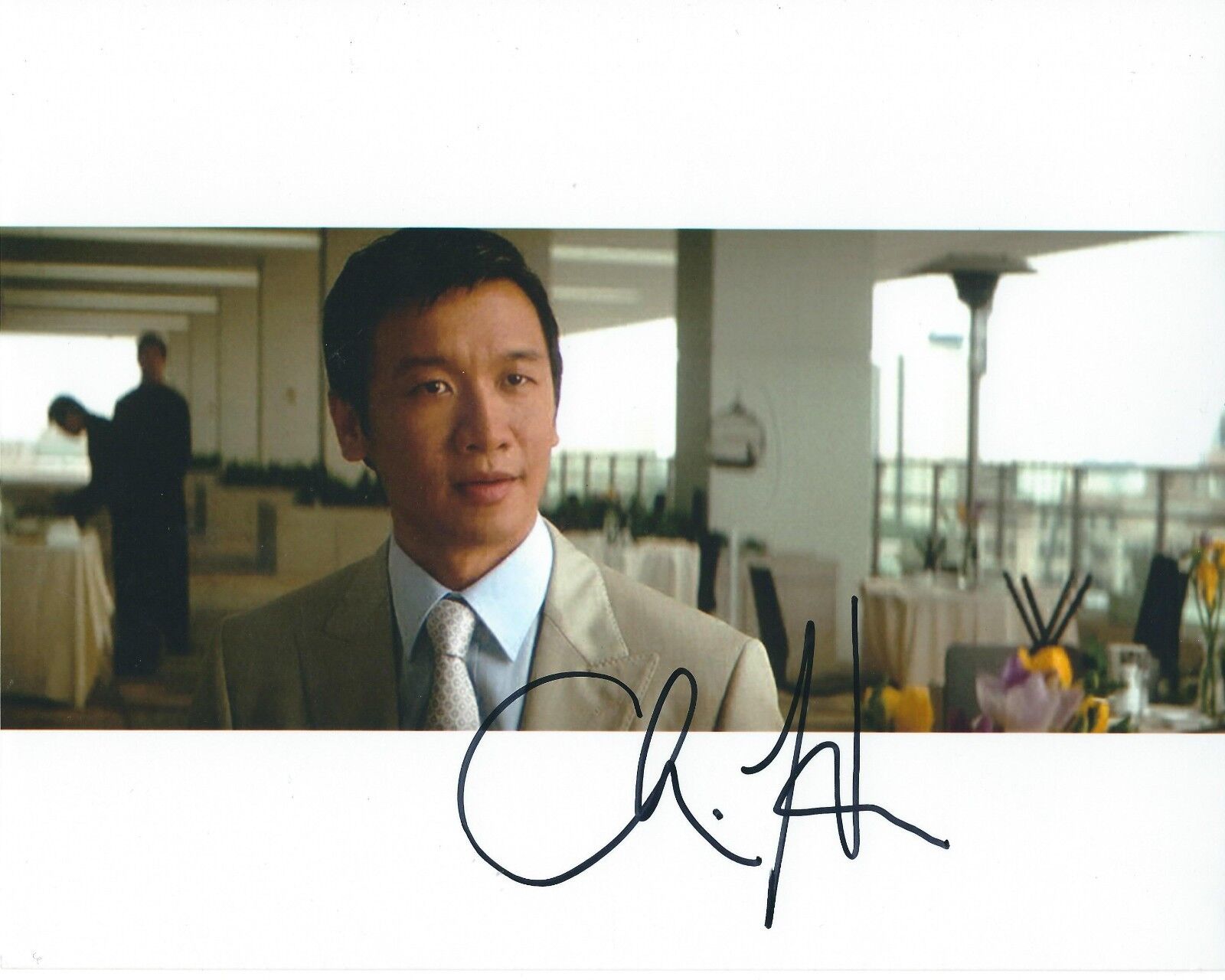 CHIN HAN THE DARK KNIGHT AUTOGRAPHED Photo Poster painting SIGNED 8X10 #1 LAU