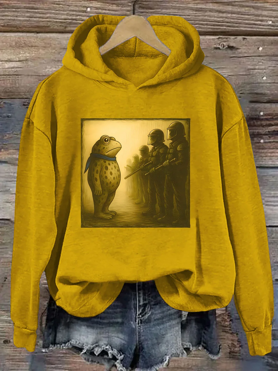 Portland Frog Hoodie