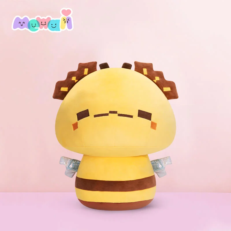 MeWaii® Famille Champignon Abeille numérique Kawaii Oreiller en peluche Jouet à écraser