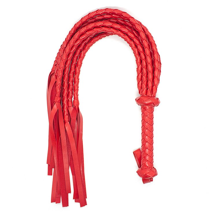Adult SM fun Skin whip Snake whip Riding Whip 8 strands braided cowhide loose whip